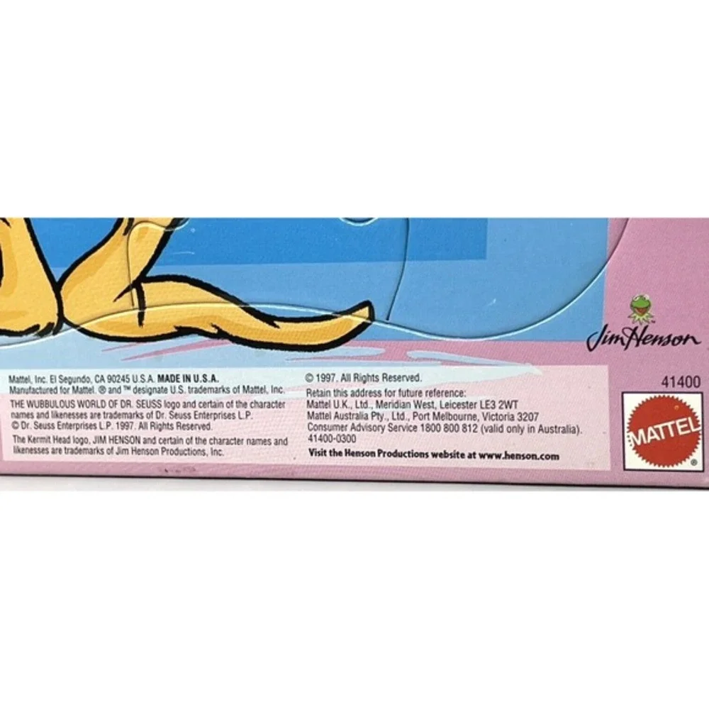 Dr SEUSS‎ Frame Tray Puzzle 25 Piece Cardboard Mattel Vintage 1997